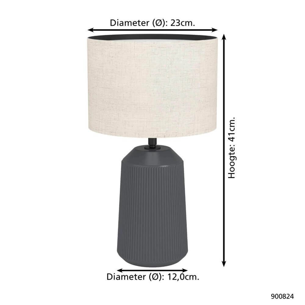 Ländliche Tischlampe Capalbio Eglo 9008606274017