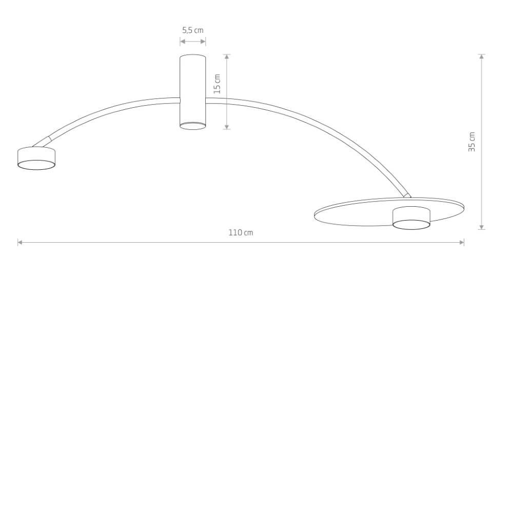 Design-Pendelleuchte Heft schwarz Lyora 5903139103565