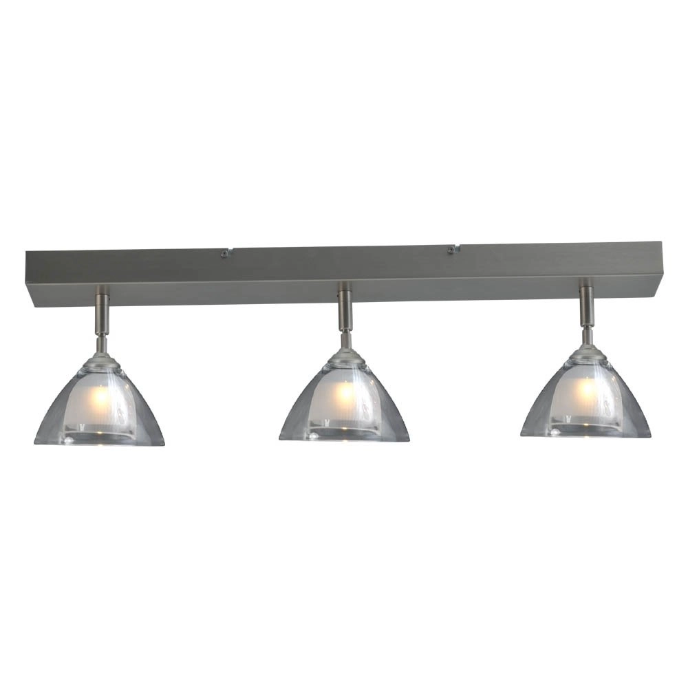 LED-Deckenlampe Caterina LED Beam 3-Licht-Metallgrau