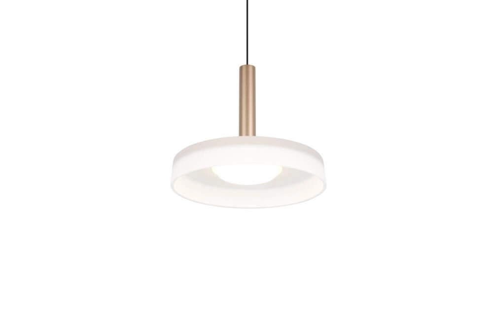 LED-Hängelampe Celeste Ø 22cm - weißes Glas Trio 4017807627381