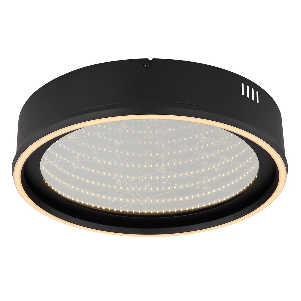 Deckenlampe Mirrora schwarz Ø 40 cm Globo 9007371578849