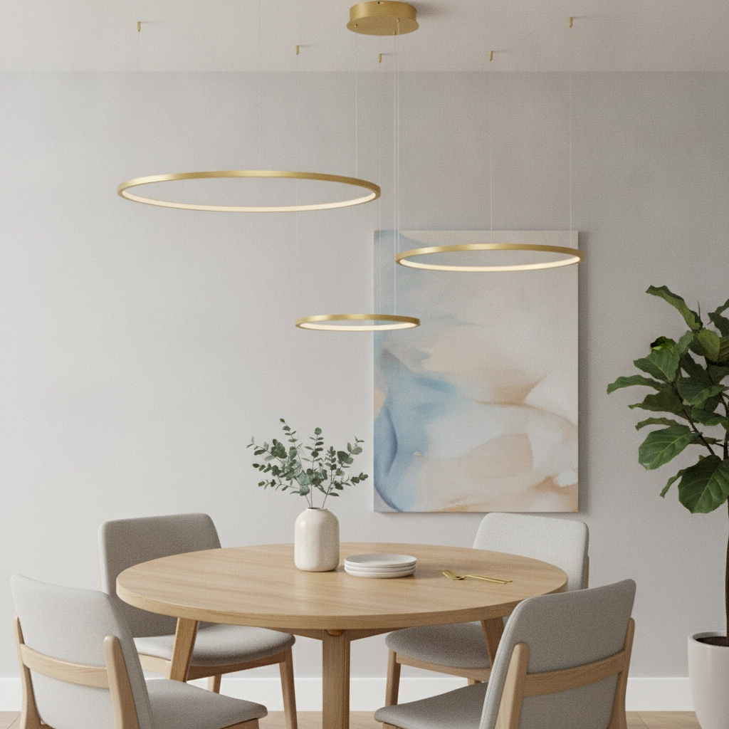 Design-Pendelleuchte Purple Gold