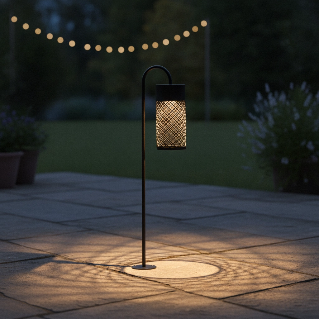 Gartenleuchte Motley 70cm schwarz