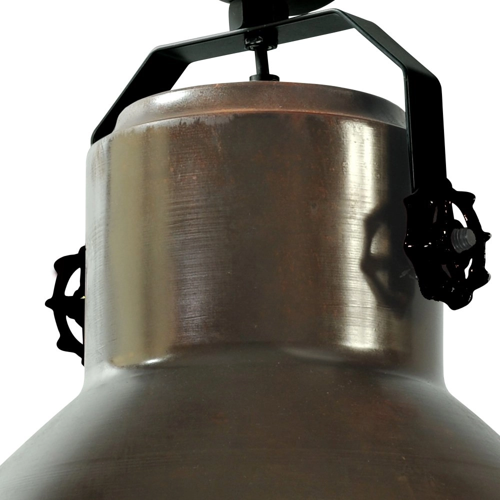 Pendelleuchte Industria 44 Block Kupferbraun mit schwarz Masterlight 8718121232775