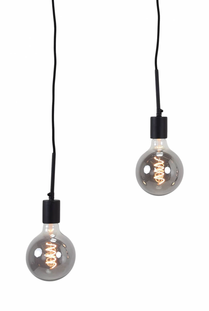 Hängelampe Bulby 5-Licht Schwarz Urban Interiors 8719325467192