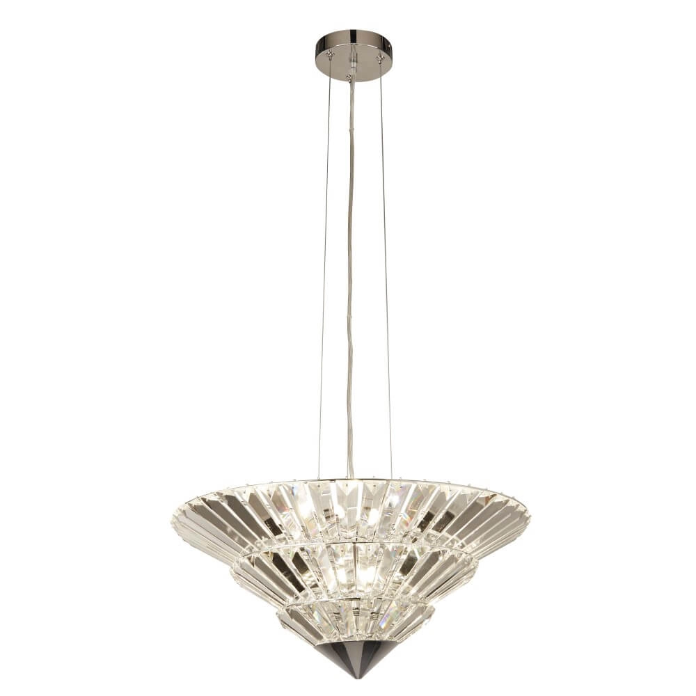 Hängelampe Savannah Ø 50,5cm Chrom Searchlight 5053423243306