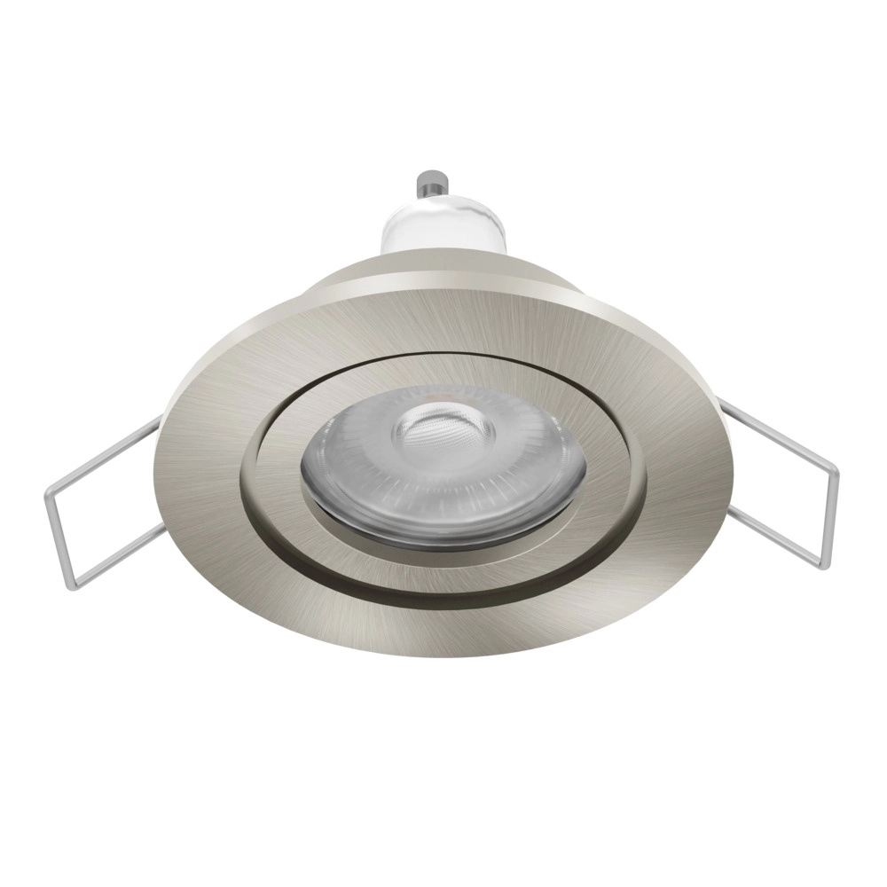Einbaustrahler Barranco nickel Ø 8,4cm IP44 - 4000K Eglo 9008606359295