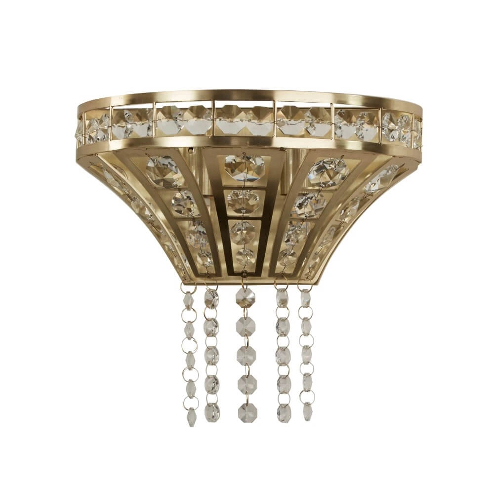 Wandlampe Gemma Gold Searchlight 5053423249933