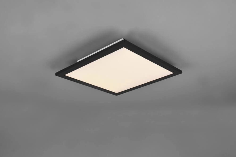 Deckenlampe Alpha 30 cm – 3000 K Schwarz