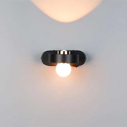 Wandlampe Arpino Schwarz 15 cm Trio 4017807683639