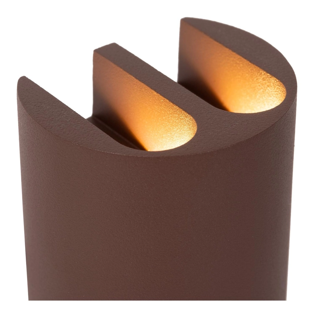 Design-Wandlampe York Rostbraun Lucide 5411212334145
