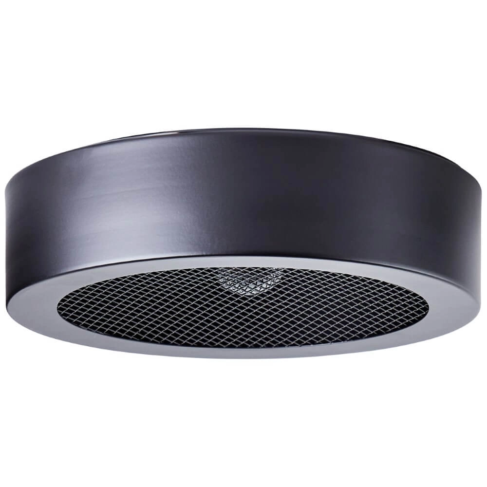 Schwarze Deckenlampe Sandros Ø 23cm mit Netz Brilliant 4004353409448