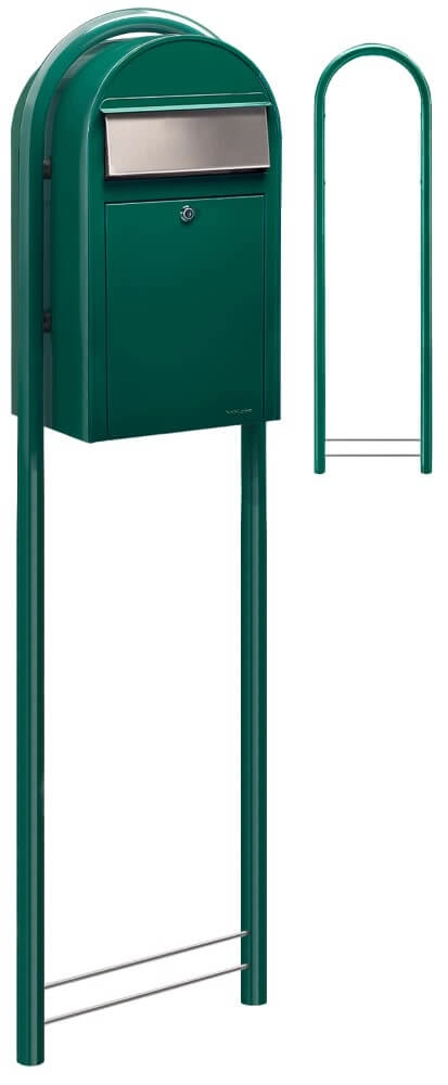 Briefkasten Grande 6005 i Dunkelgrün Bobi 6417237033253