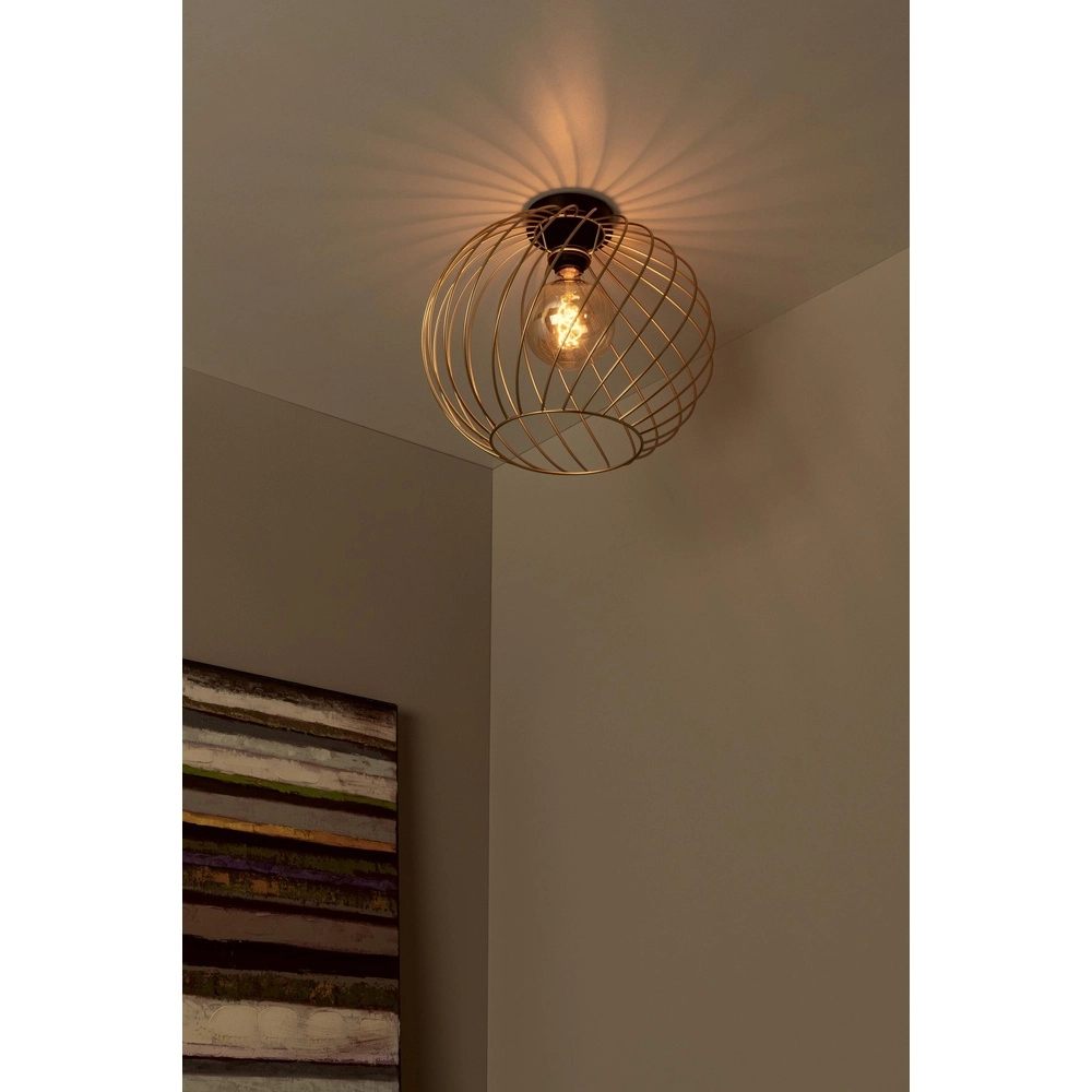 Deckenlampe Danza gold Ø 40cm Lucide 5411212211484