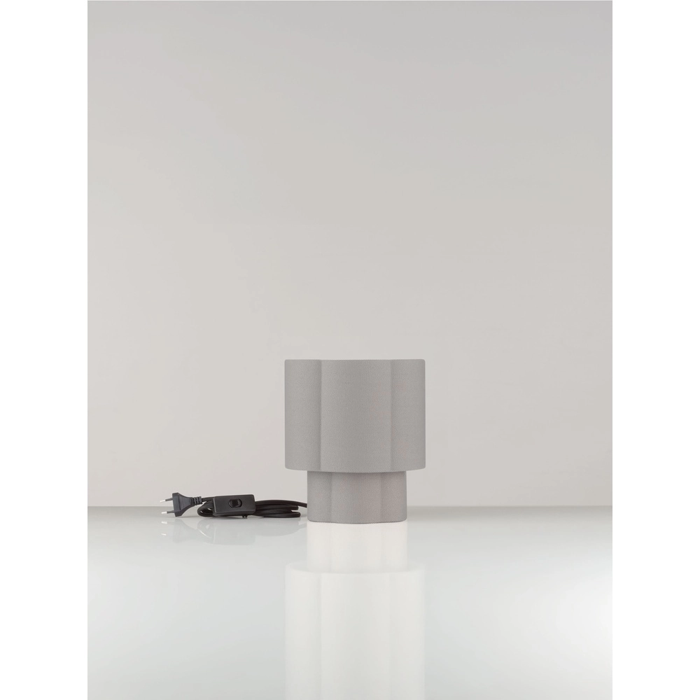 Tischlampe Bloosy Grau Lyora 5212017493521
