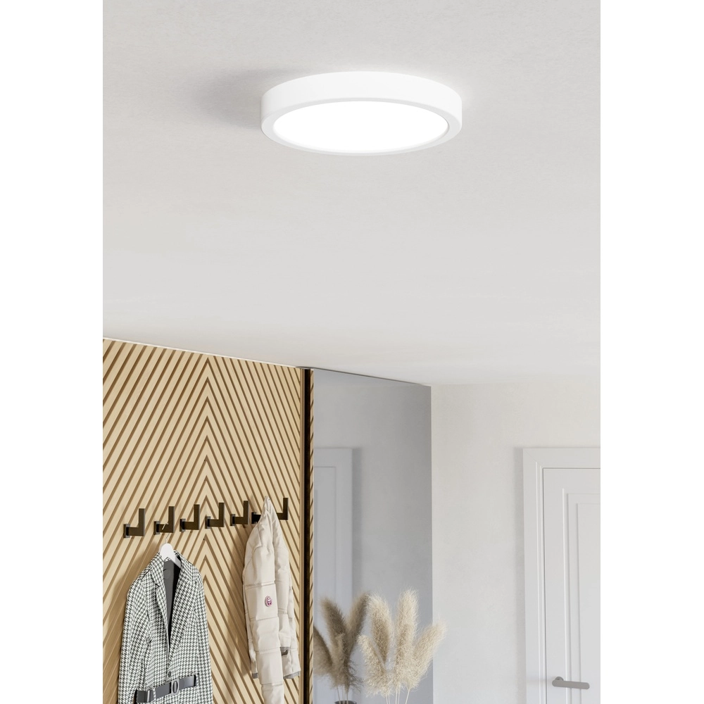 Deckenlicht IP44 Fueva 6-Z rund – weiß – Ø 21,1 cm Eglo 9008606330546