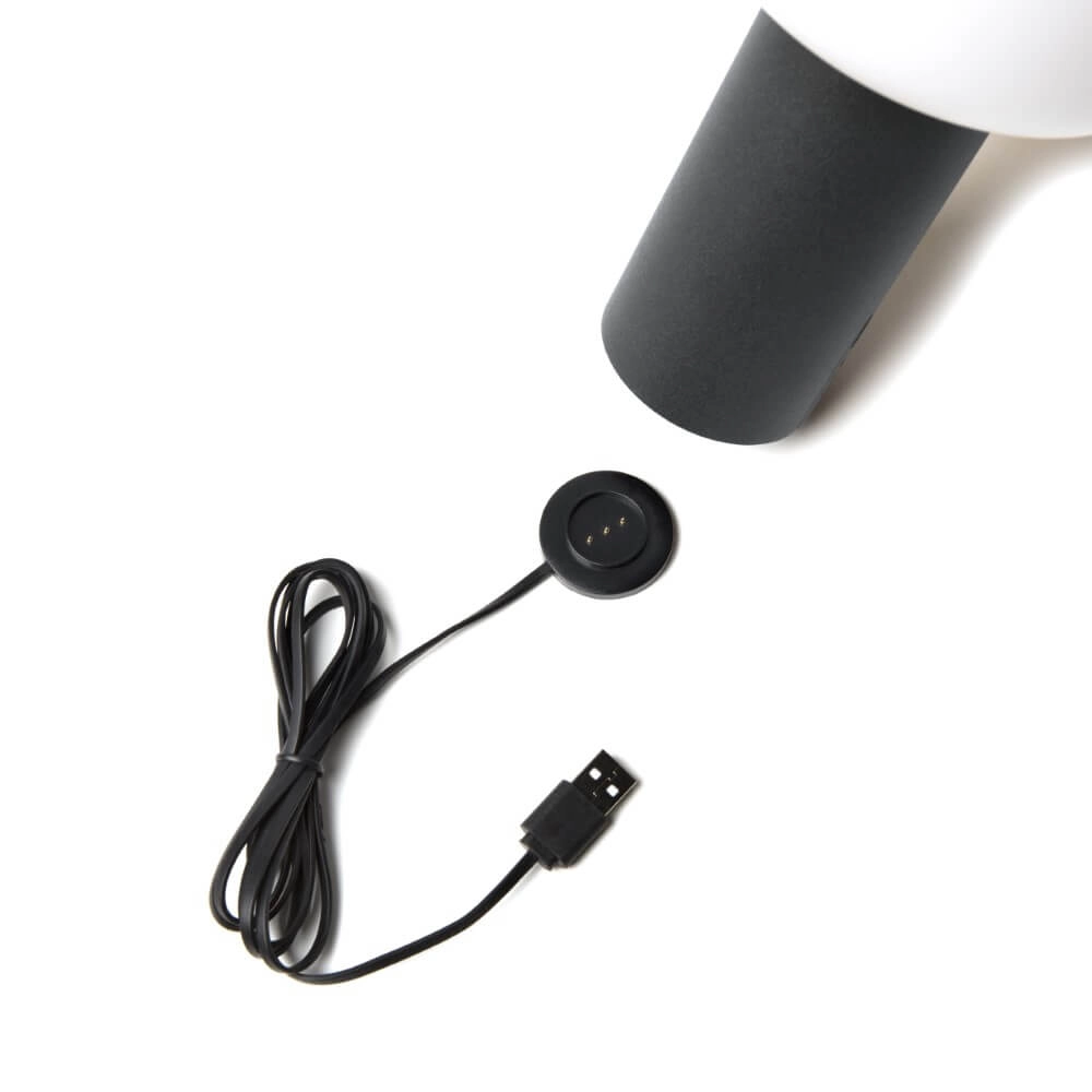 Wiederaufladbare Tischlampe Antibes Anthrazit KonstSmide 7318308267524