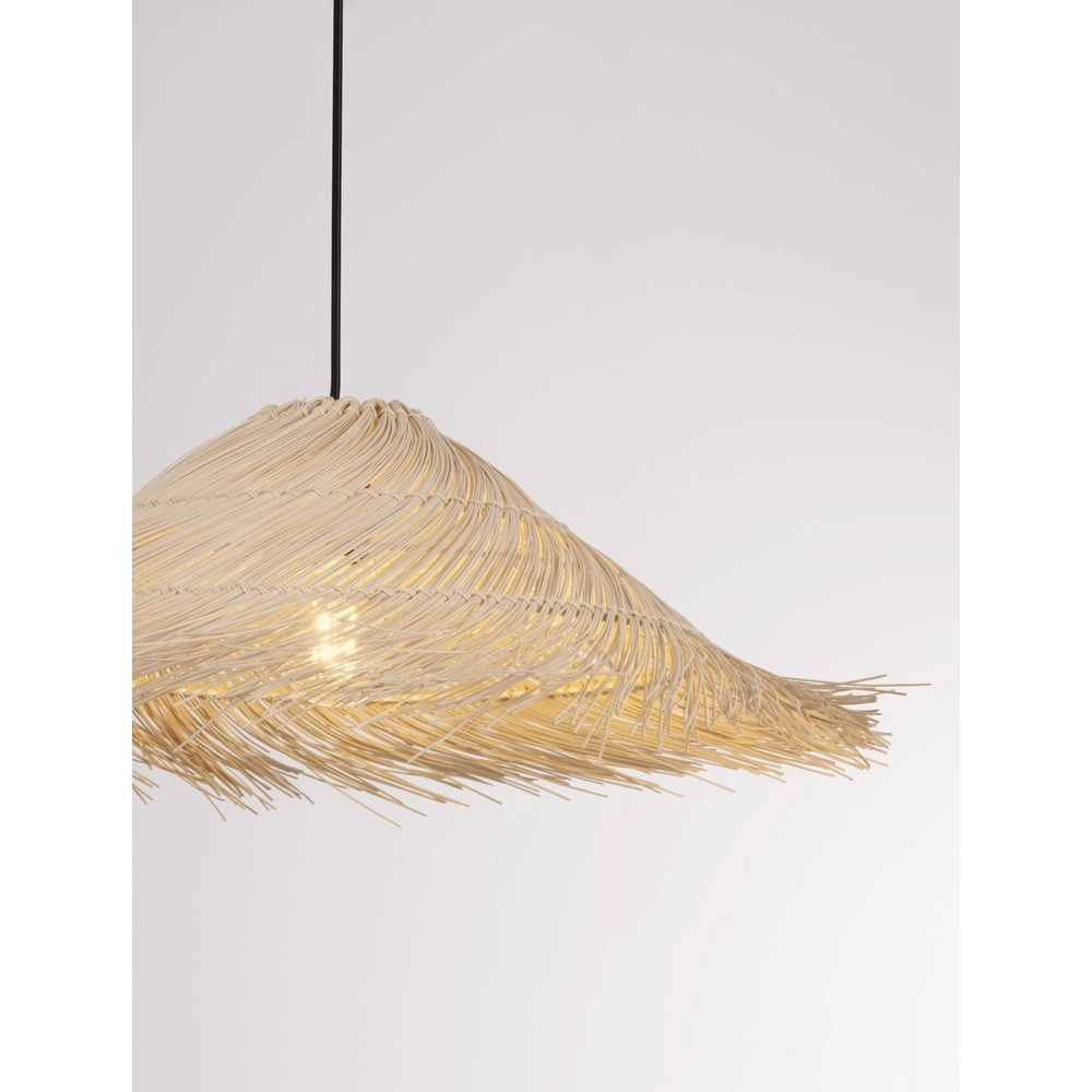 Rattan Pendelleuchte Alua Ø 60cm Lyora 5212017465566