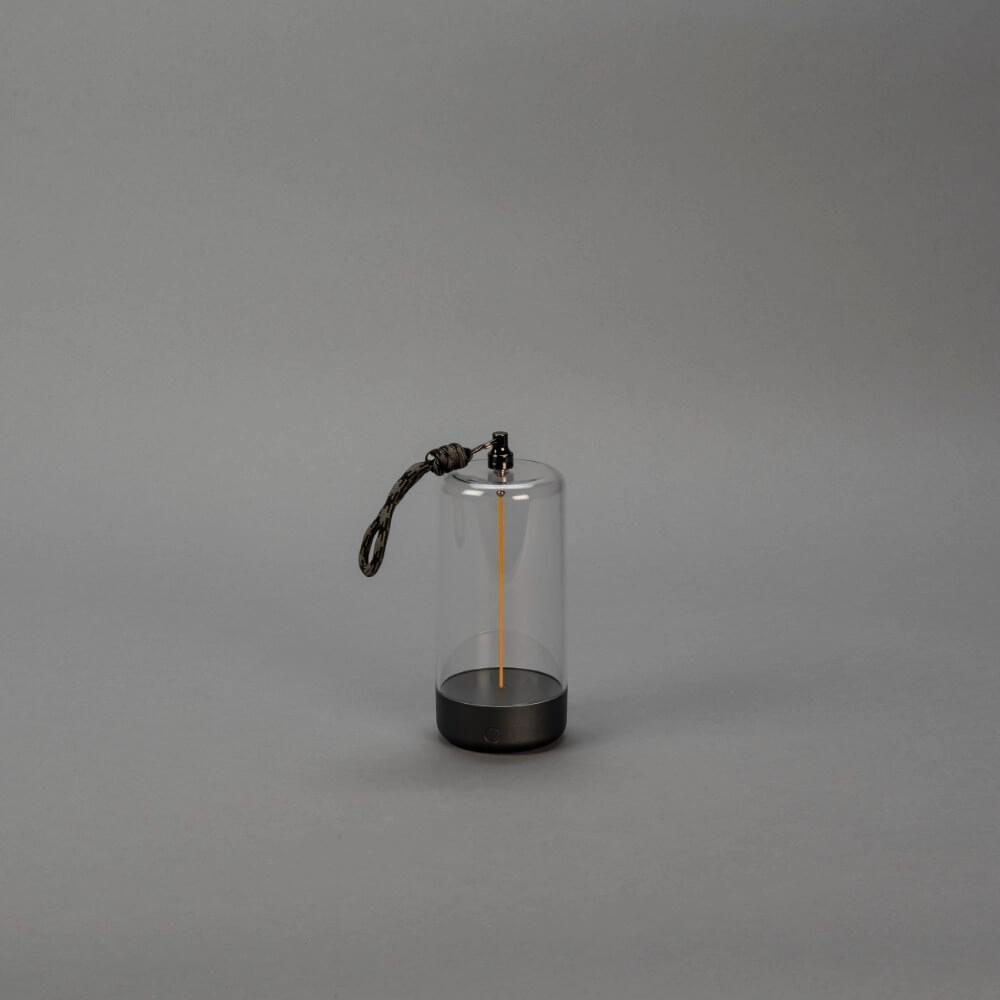 Wiederaufladbare Lampe Edison XS anthrazit KonstSmide 7318307849370