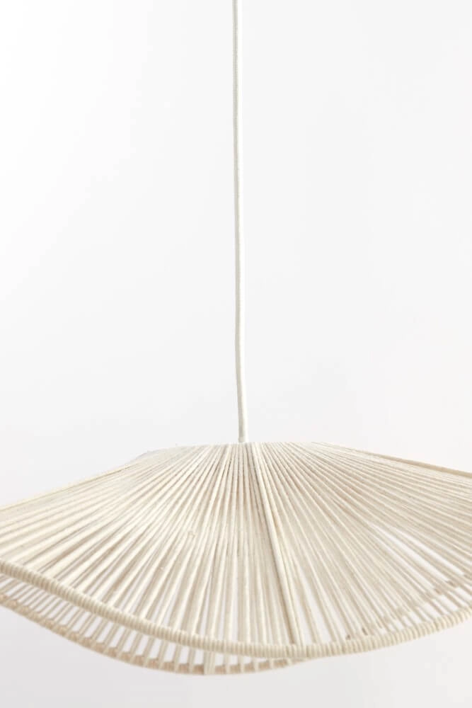 Cremefarbene Pendelleuchte Rafa japandi Ø 50cm Light & Living 8717807702069