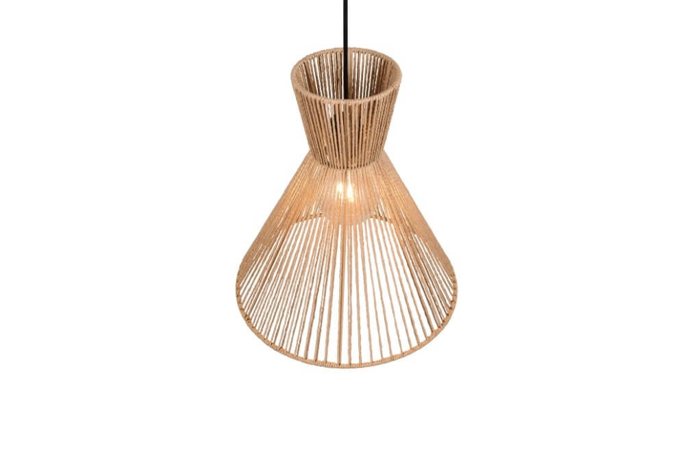 Japandi Pendelleuchte Rosalie Ø 35cm Trio 4017807637649