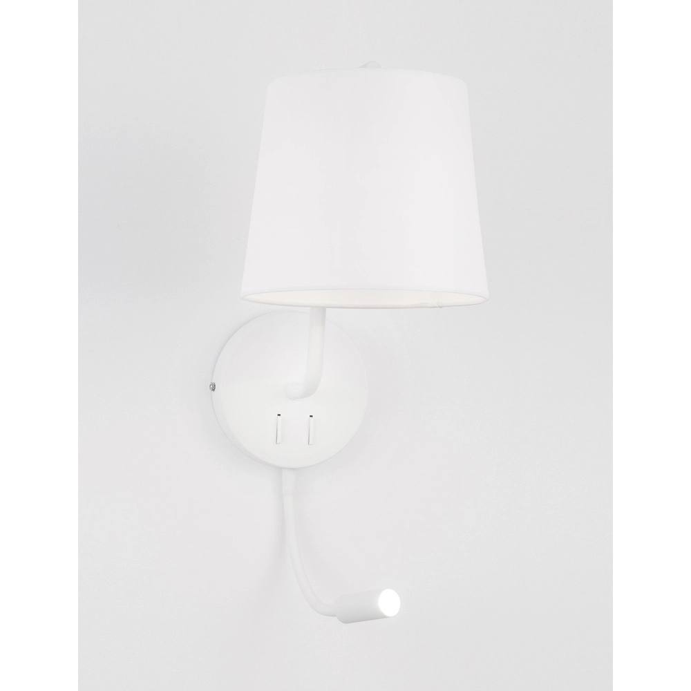 Nachttischlampe Sage weiß Lyora 5212017424044