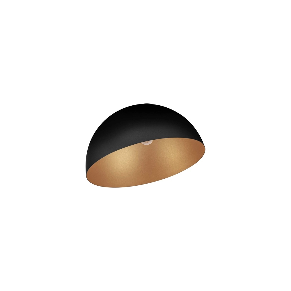 Deckenlampe Onia schwarz mit gold Ø 50cm Lyora 5212017458087