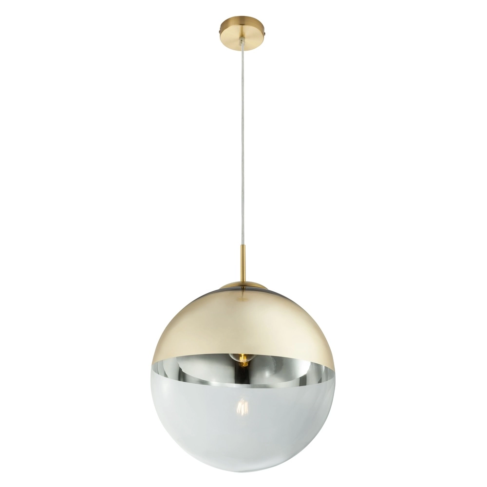 Pendellampe Varus goldene Ø 33cm