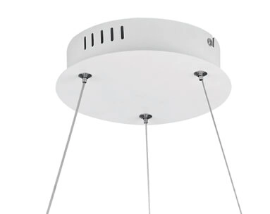 LED-Hängelampe Bologna Weiß Trio 4017807525656