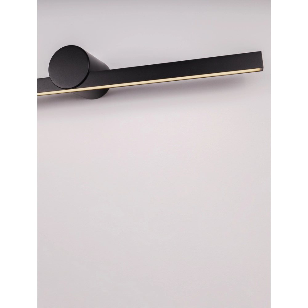 Design-Wandleuchte Breggo schwarz 61cm Lyora 5212017447401