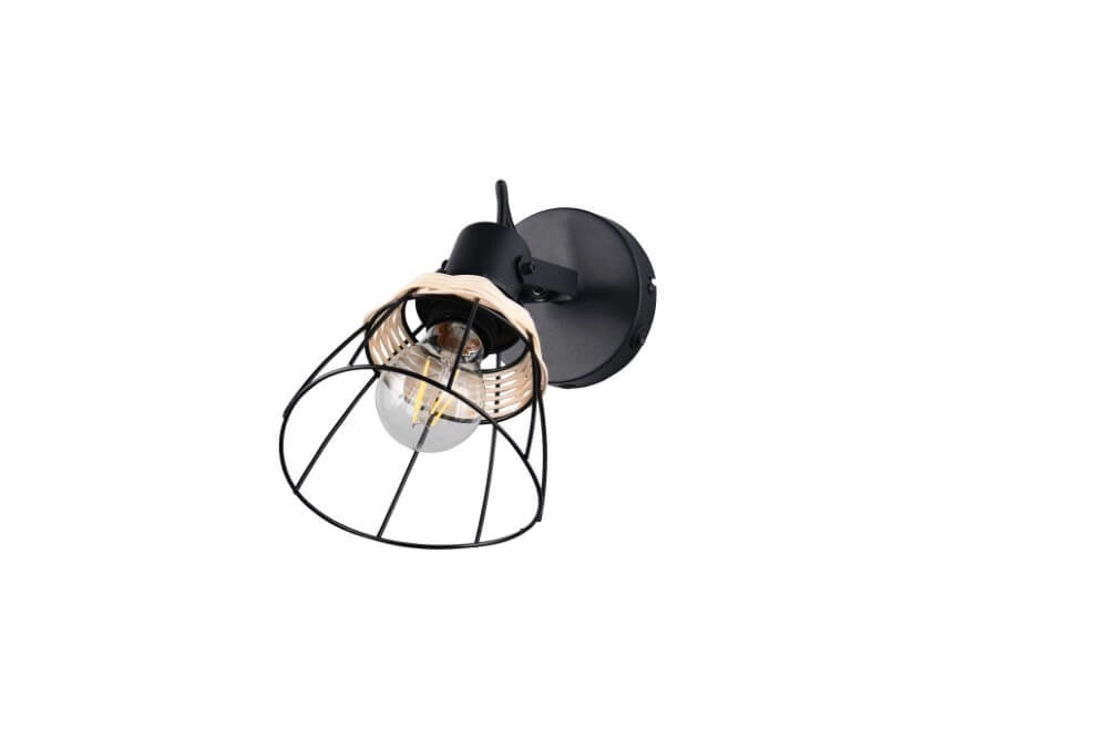 Schwarze Wandleuchte Jerome Entwurf Trio 4017807637694