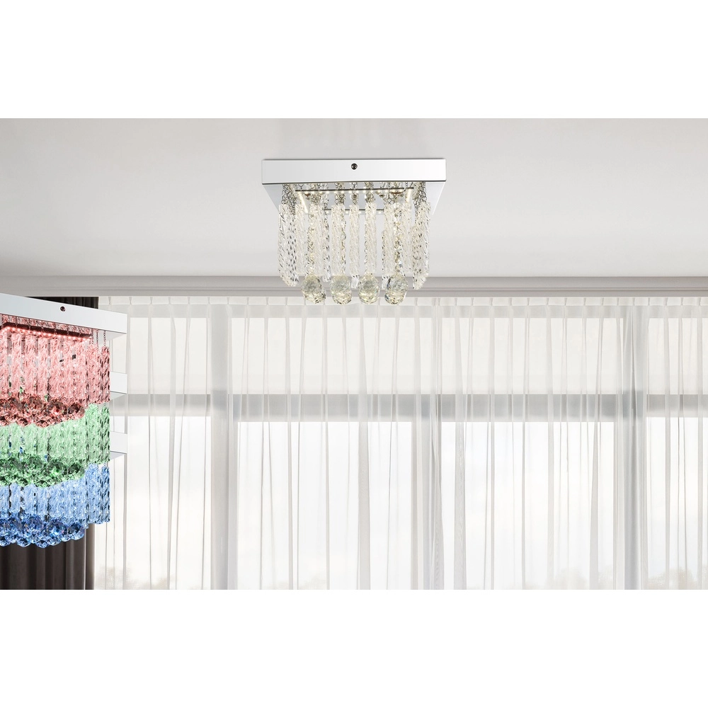 Deckenlampe Mathilda Chrom Globo 9007371337347