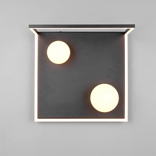 Design-Deckenlampe Arola Schwarz Trio 4017807683578
