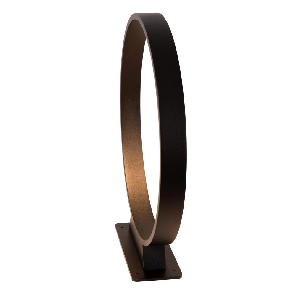 Runde Gartenlampe Jerel schwarze IP54 Ø 40cm Lucide 5411212290472