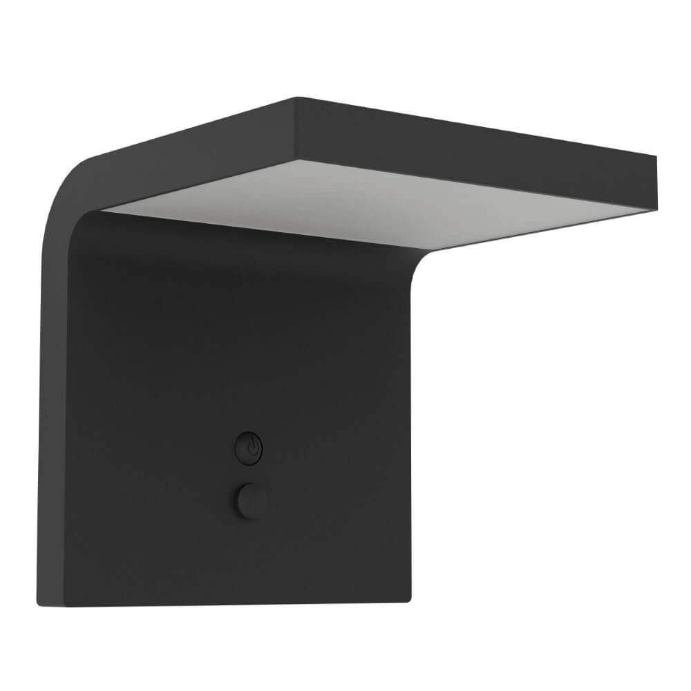 Design-Solarlampe Spiante Schwarz