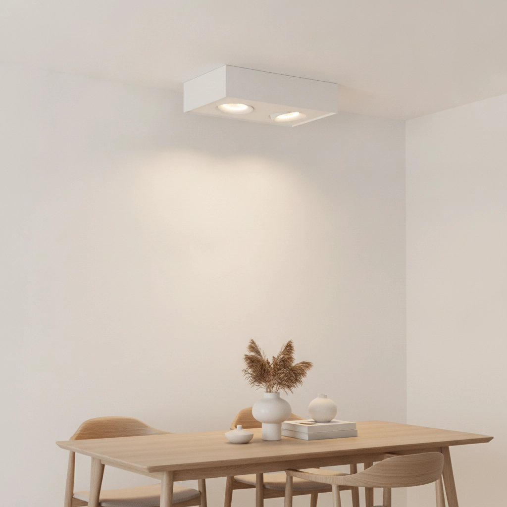Deckenlampe Brooklyn Dimmen auf Warmweiß Doppelt