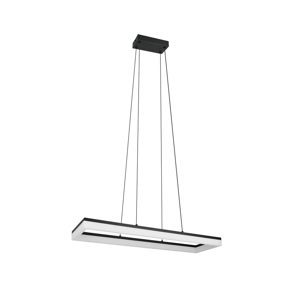 Schlanke Pendelleuchte Camino schwarz Trio 4017807655766