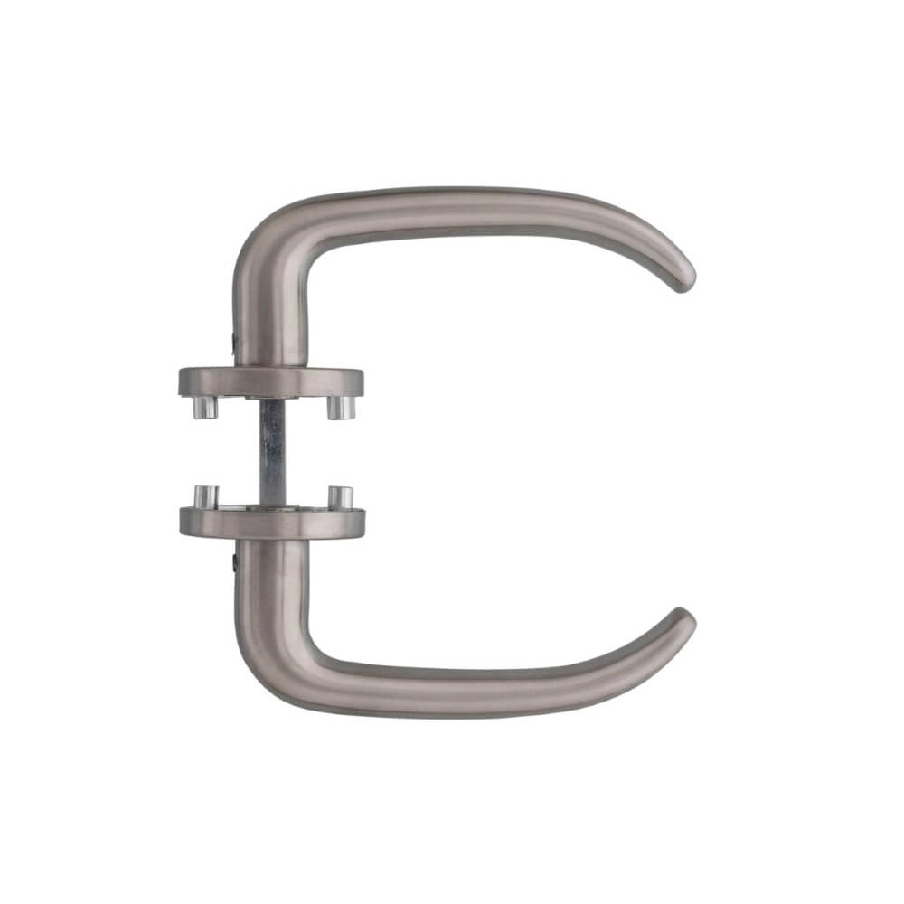 Türklinke Sabel Rosette mit Grat Edelstahl Intersteel 8714186131725