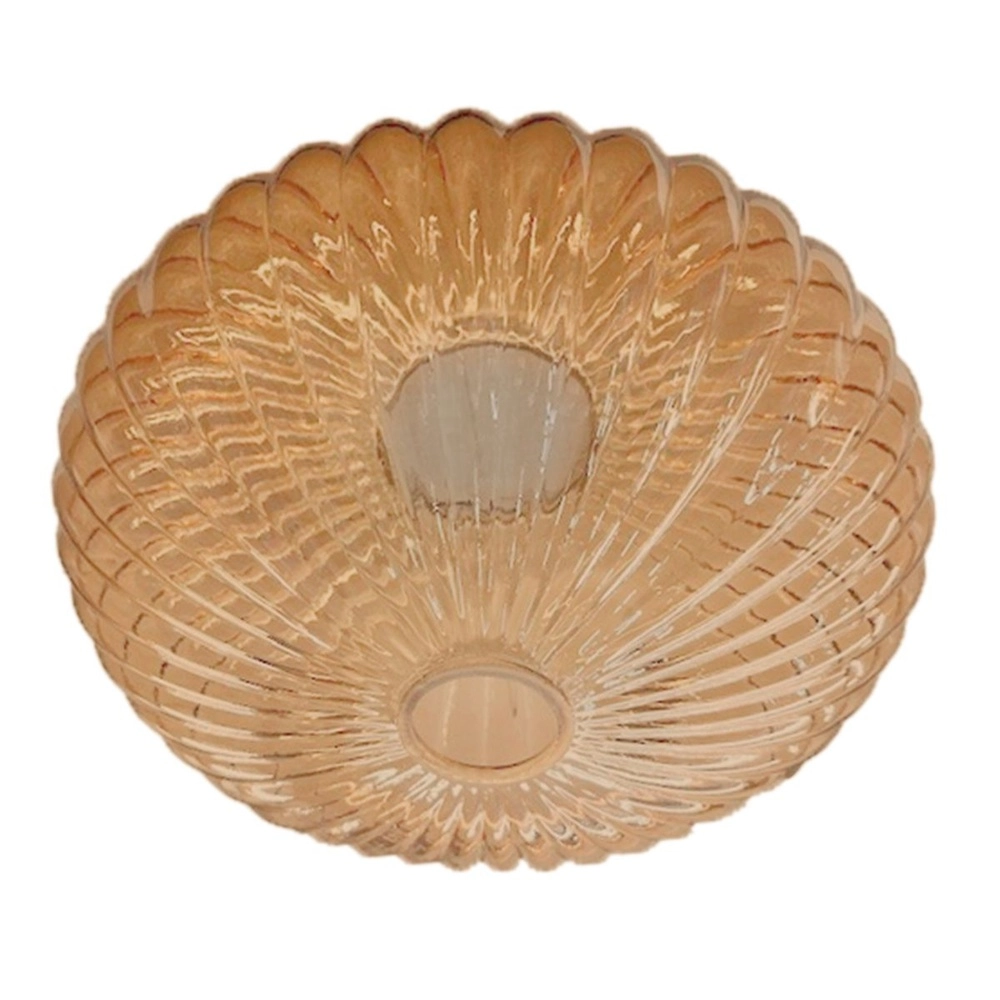 Deckenlampe Bloeba schwarz mit Braunglas Steinhauer 8712746179170