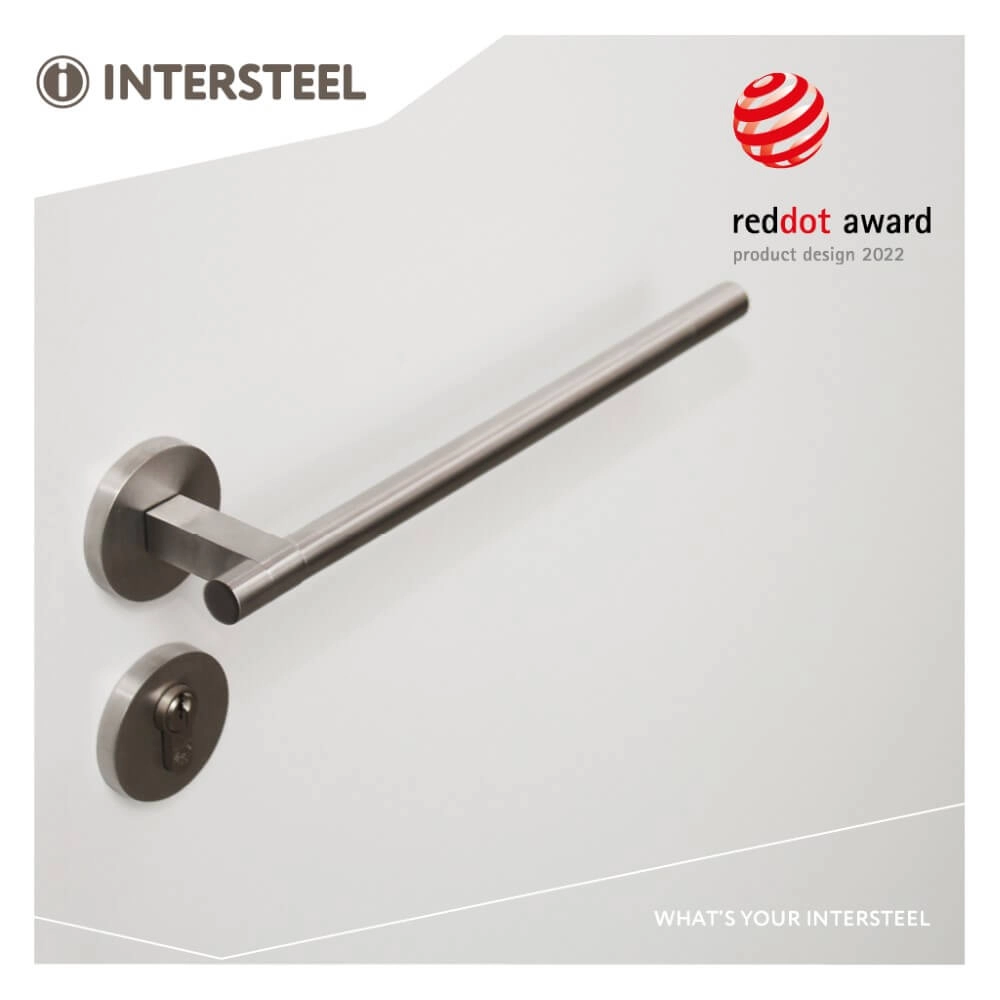 Design-Türgriff Shiraat rechts Edelstahl Intersteel 8714186553831