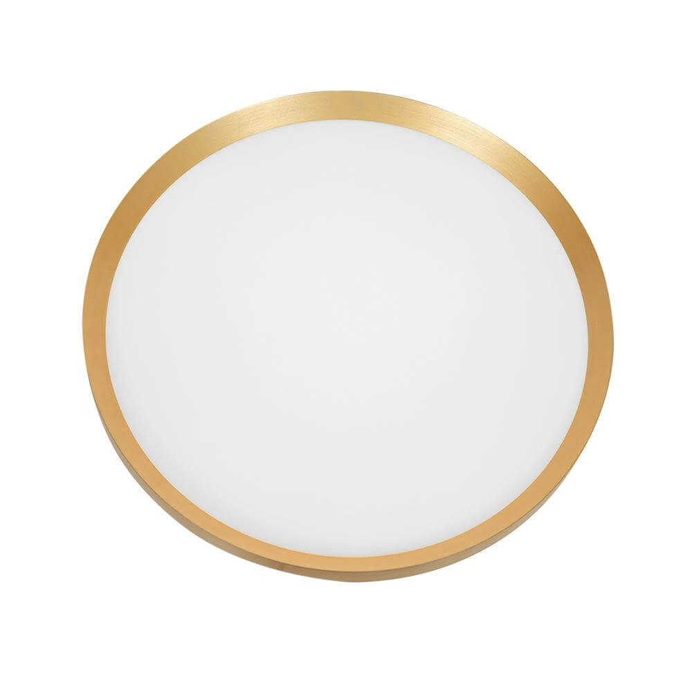 Schlanke Deckenleuchte Flady gold Ø 40cm Steinhauer 8712746171839