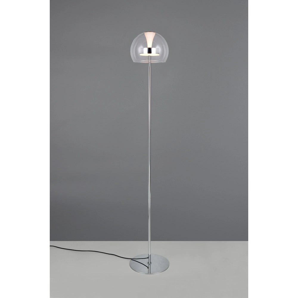 Stehlampe Flynt Chrom Trio 4017807671025