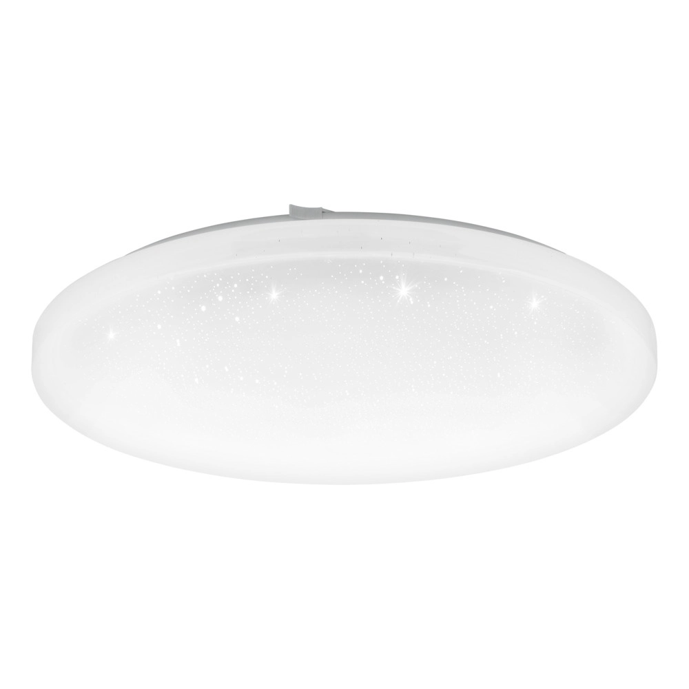 Deckenleuchte Frania-Z smart weiß Ø 43cm Kristalleffekt Eglo 9008606359530