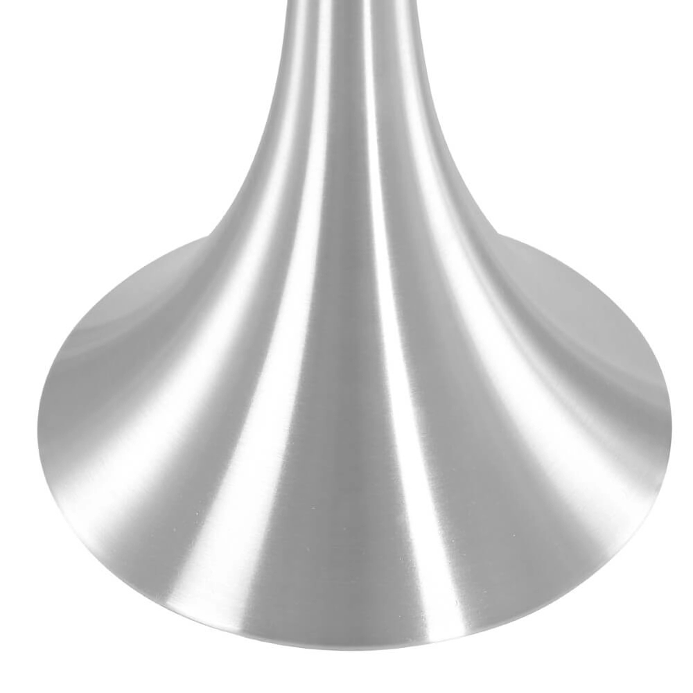 Tischlampe Ancilla 30 cm metallic-grau Steinhauer 8712746043716