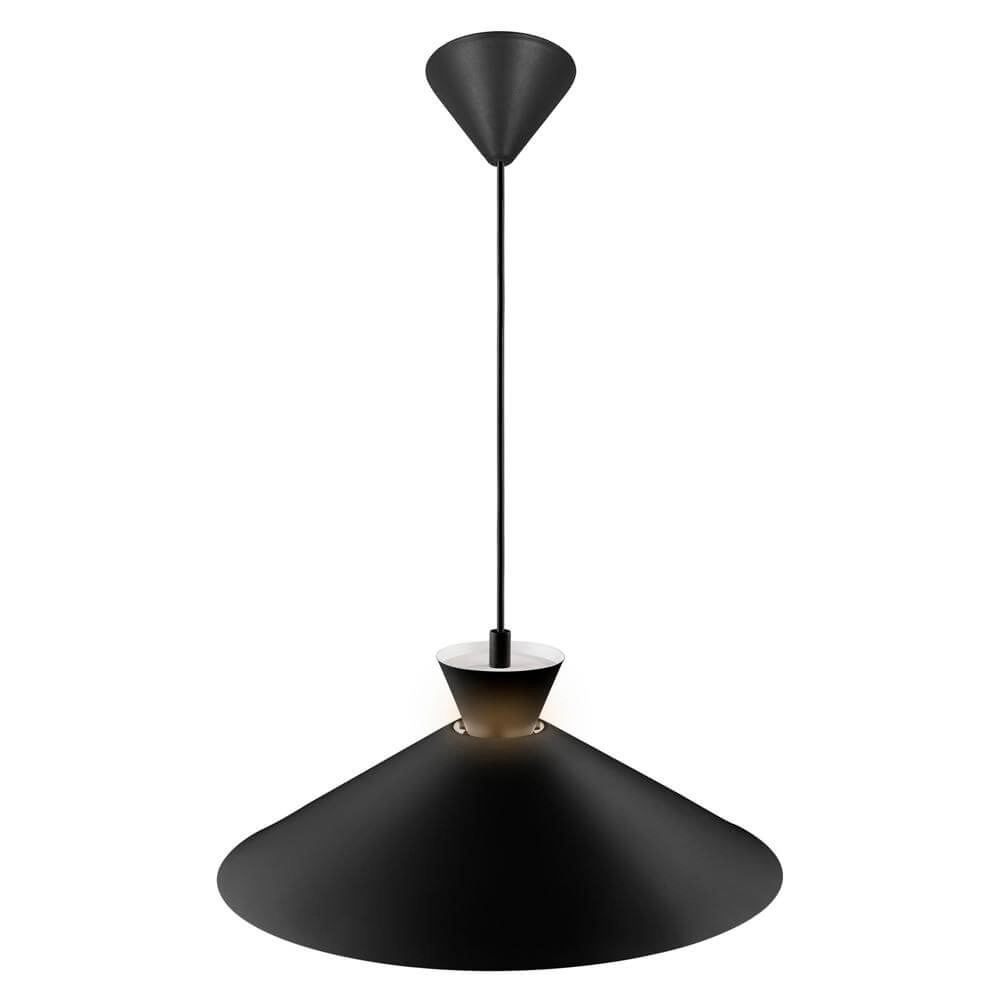 Schlanke Pendelleuchte Dial schwarz Ø 45cm Nordlux 5704924013737