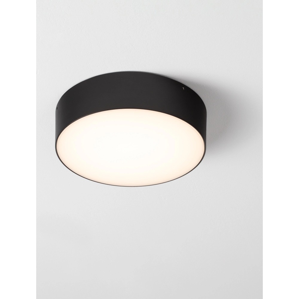 Runde Deckenleuchte Judi Ø 21cm anthrazit Lyora 5212017453839