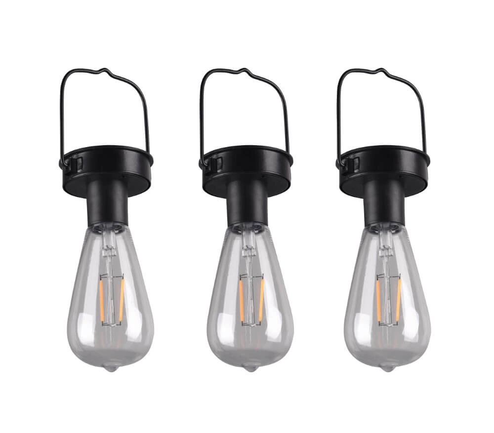 Solarleuchten Campus 3er-Set Trio 4017807529432