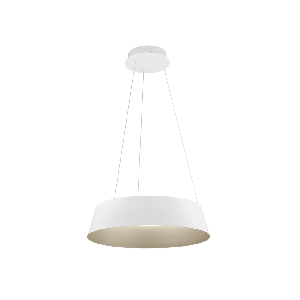 Pendelleuchte Alba weiß Ø 54cm Lyora 5212017439024