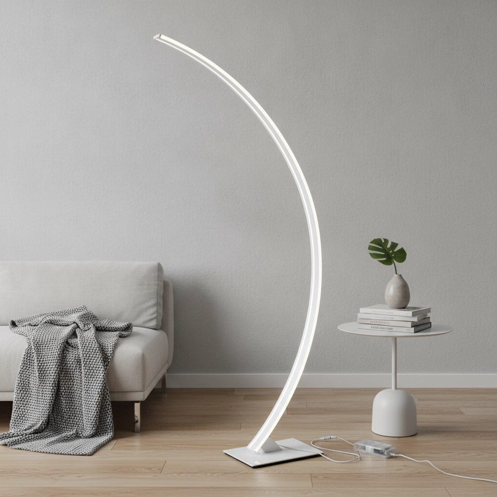 Stehlampe Premium weiß