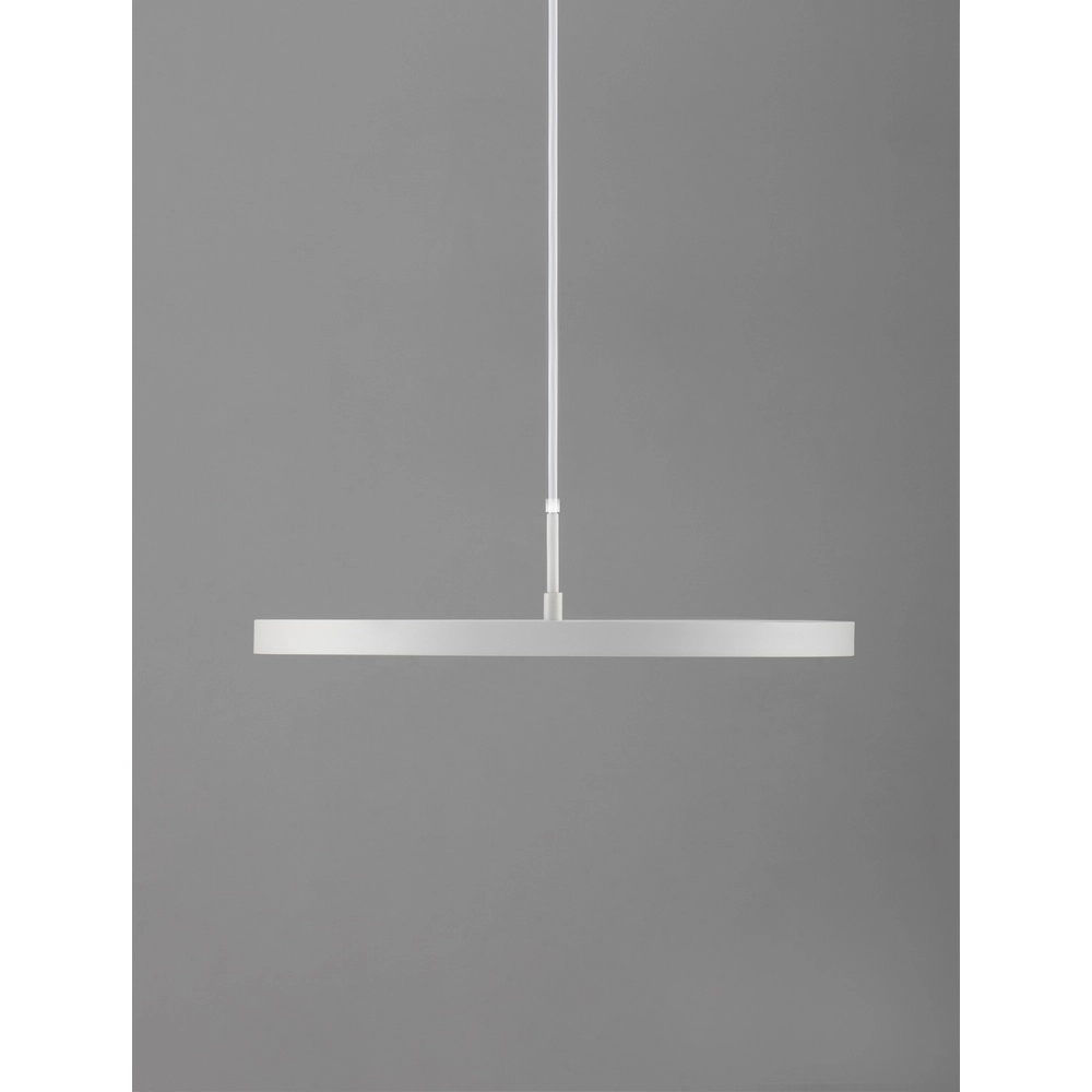 Schlanke Pendelleuchte Andria weiß Ø 40cm Lyora 5212017432018